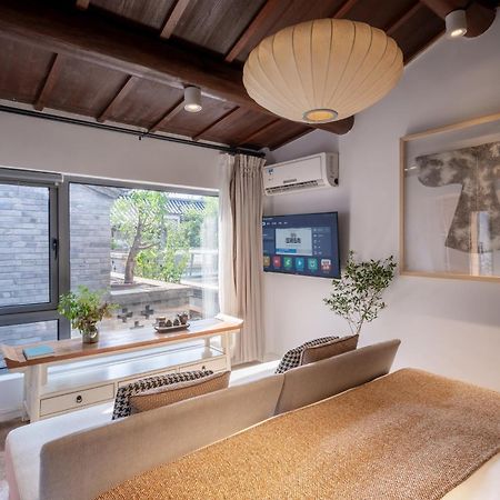 Beijing Le Zai Nan Luo Gu Xiang Wang Fu Jing Forbidden City Courtyard Hotel&Free Laundry Service&Free Coffee And Dumpling Experience Service ภายนอก รูปภาพ