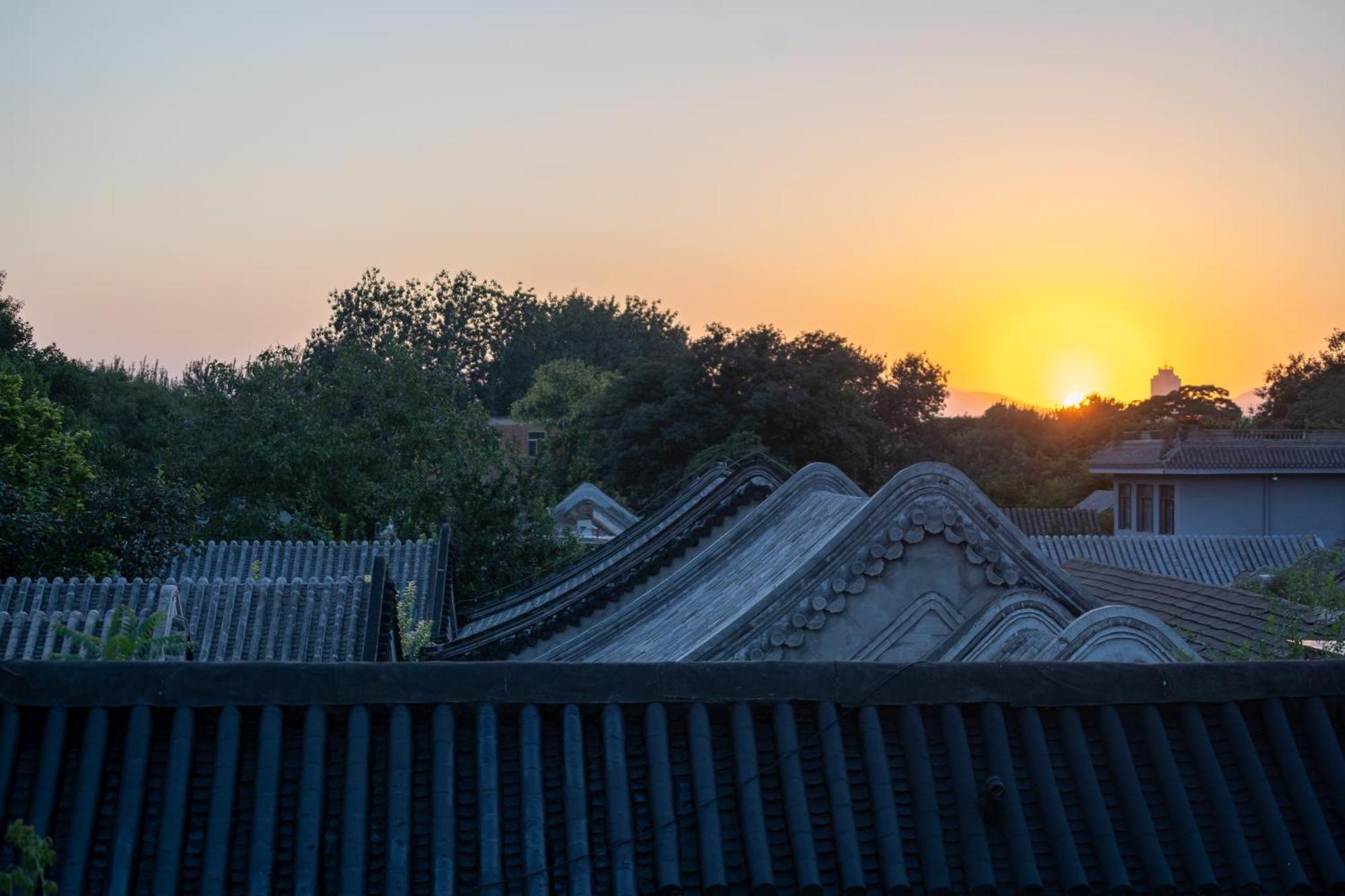 Beijing Le Zai Nan Luo Gu Xiang Wang Fu Jing Forbidden City Courtyard Hotel&Free Laundry Service&Free Coffee And Dumpling Experience Service ภายนอก รูปภาพ