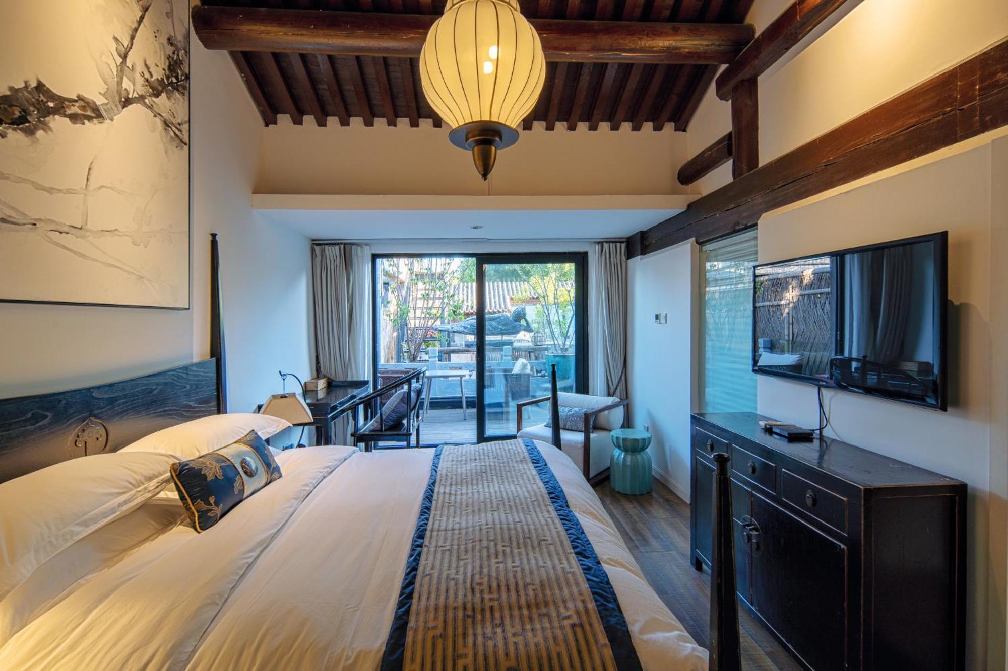 Beijing Le Zai Nan Luo Gu Xiang Wang Fu Jing Forbidden City Courtyard Hotel&Free Laundry Service&Free Coffee And Dumpling Experience Service ภายนอก รูปภาพ