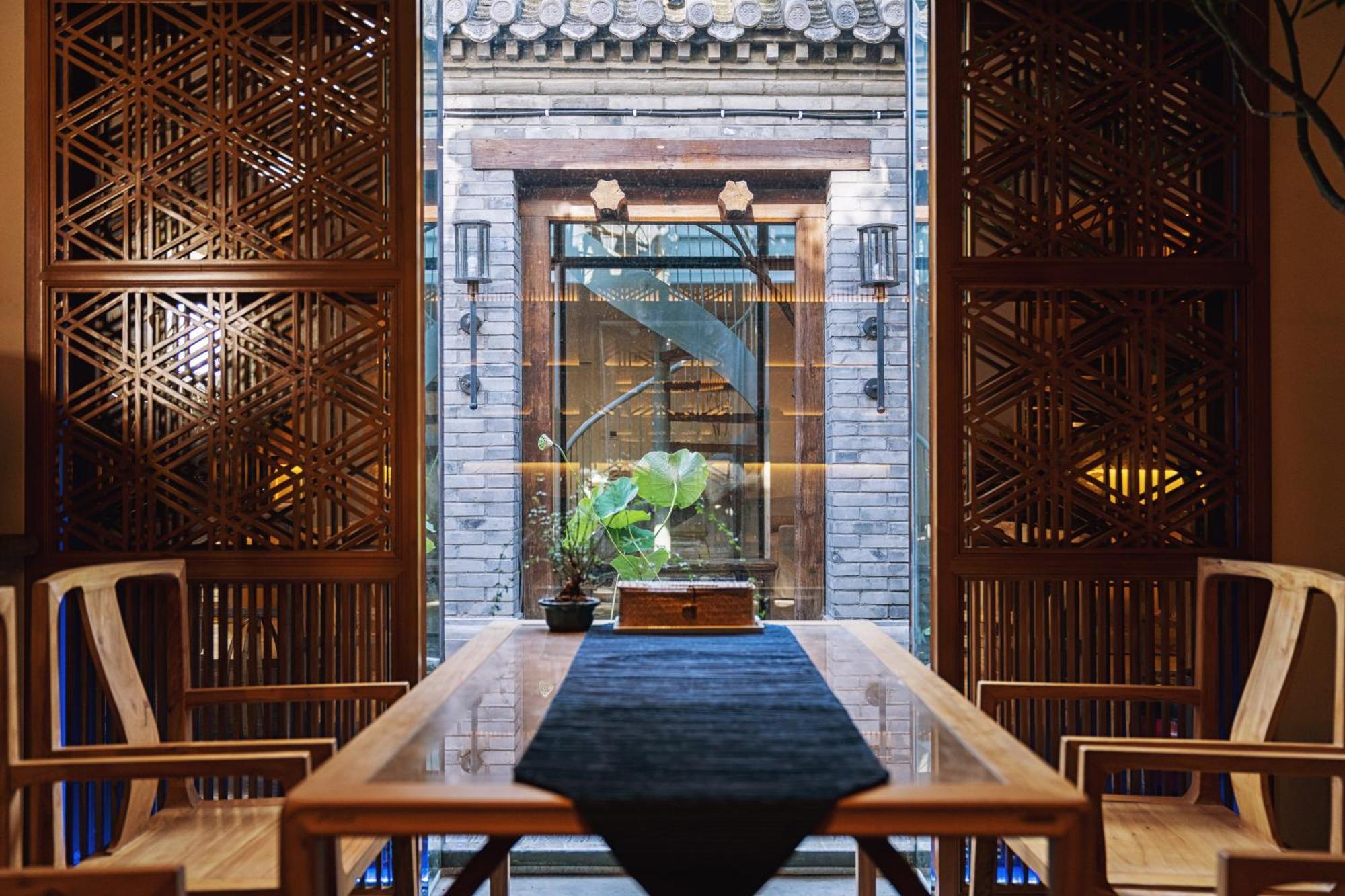 Beijing Le Zai Nan Luo Gu Xiang Wang Fu Jing Forbidden City Courtyard Hotel&Free Laundry Service&Free Coffee And Dumpling Experience Service ภายนอก รูปภาพ