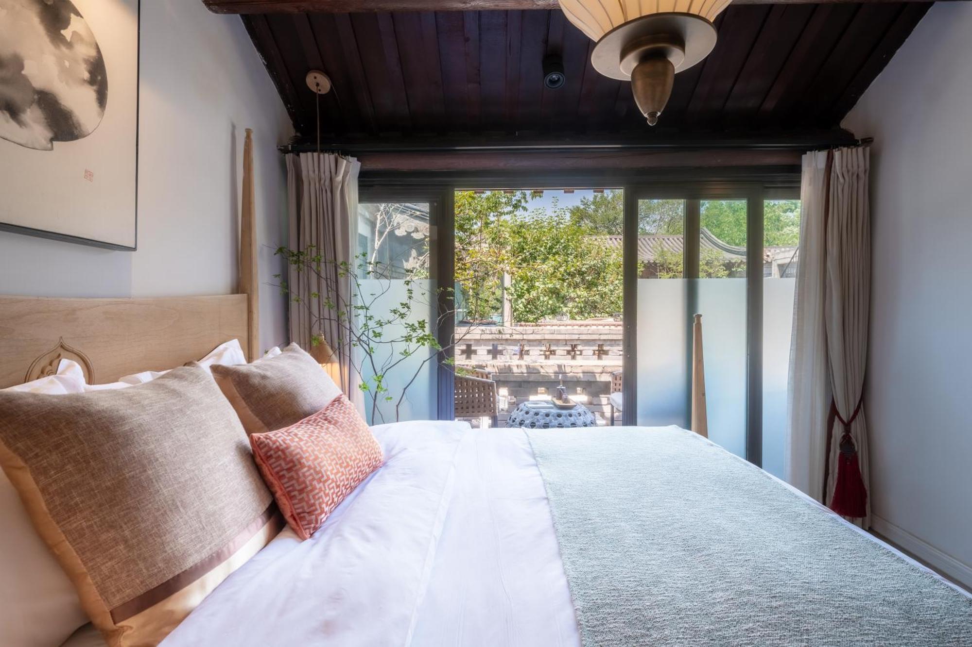 Beijing Le Zai Nan Luo Gu Xiang Wang Fu Jing Forbidden City Courtyard Hotel&Free Laundry Service&Free Coffee And Dumpling Experience Service ภายนอก รูปภาพ